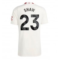 Koszulka piłkarska Manchester United Luke Shaw #23 Strój Trzeci 2023-24 tanio Krótki Rękaw